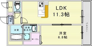 アムール彩都Ⅱの物件間取画像